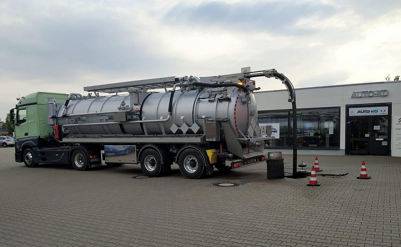 Tankstellen Ölabscheider für Waschanlage und Waschplatz