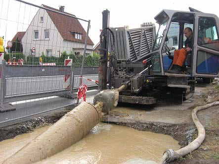 Entwässern und Verwerten von Bohrspülung, wir sind Experten Spezialisten auf diesem Gebiet